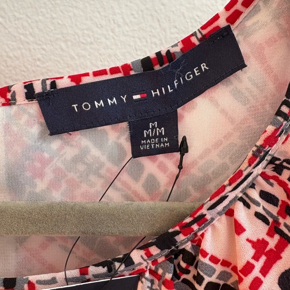 Tommy Hilfiger Plaid Blouse M - Picture 3 of 5